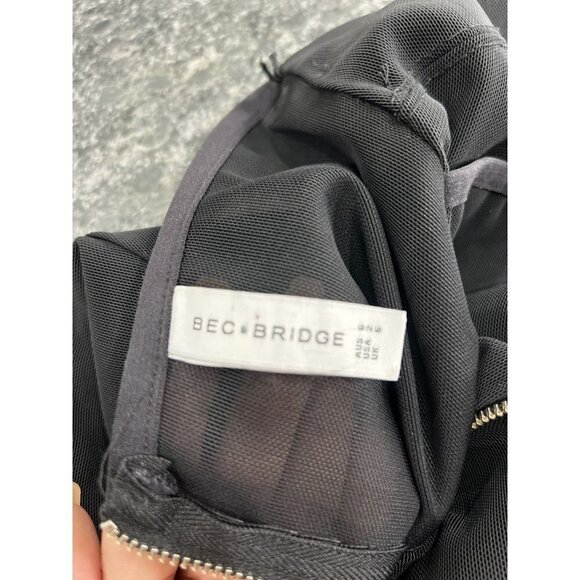 Bec & Bridge Black Strapless Bodycon Midi Dress $260 - Picture 9 of 9